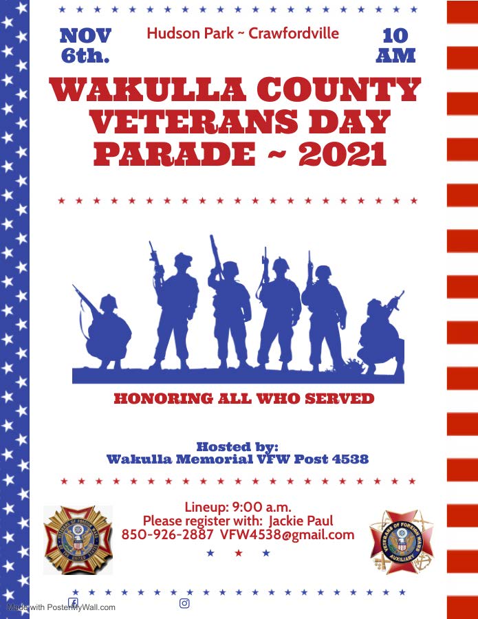 Veterans Day Parade 2021 - Flyer